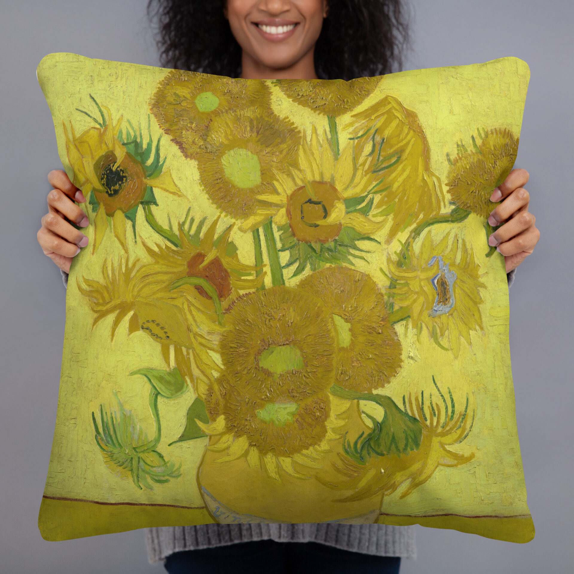 Zonnebloemen kussen