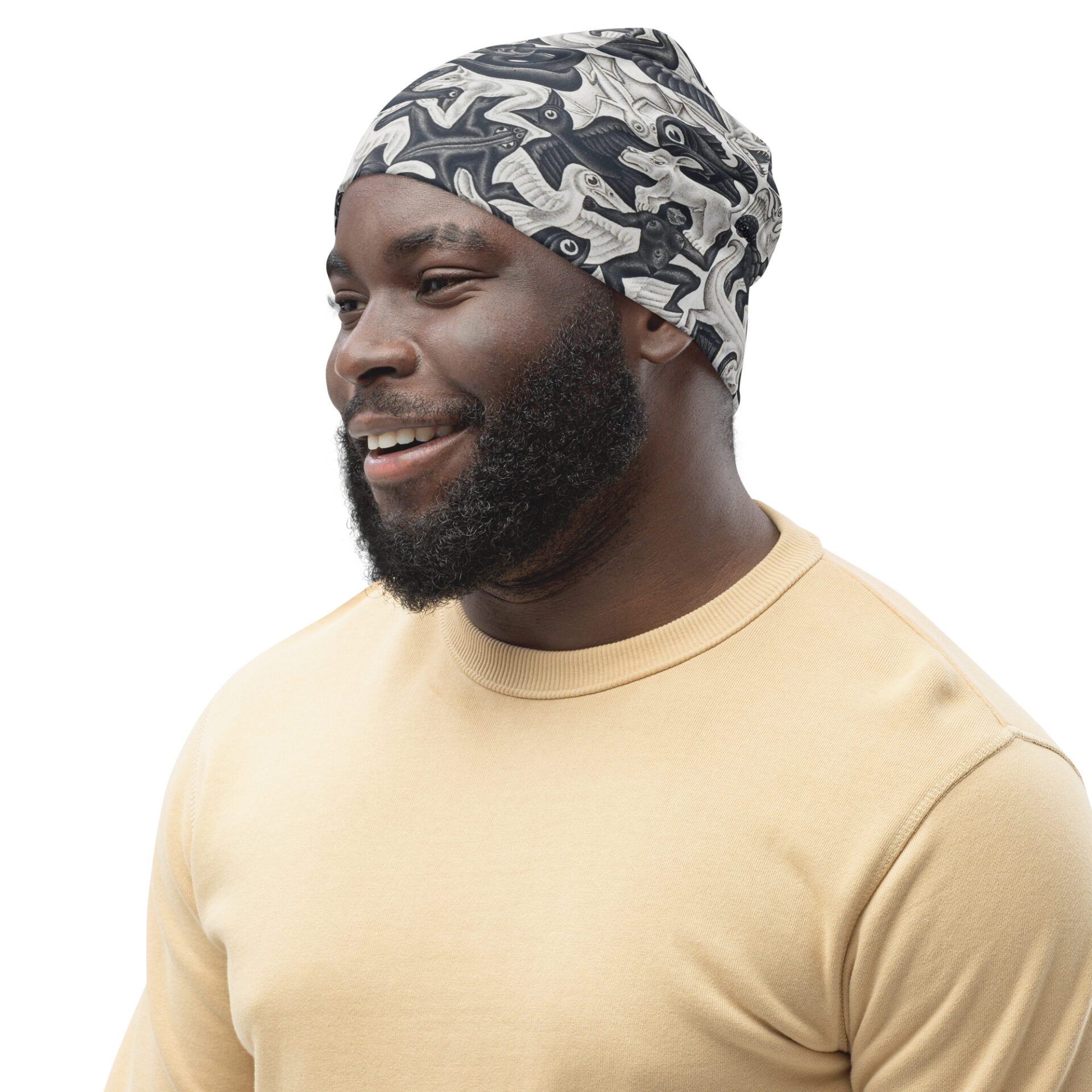 Escher beanie - Afbeelding 6