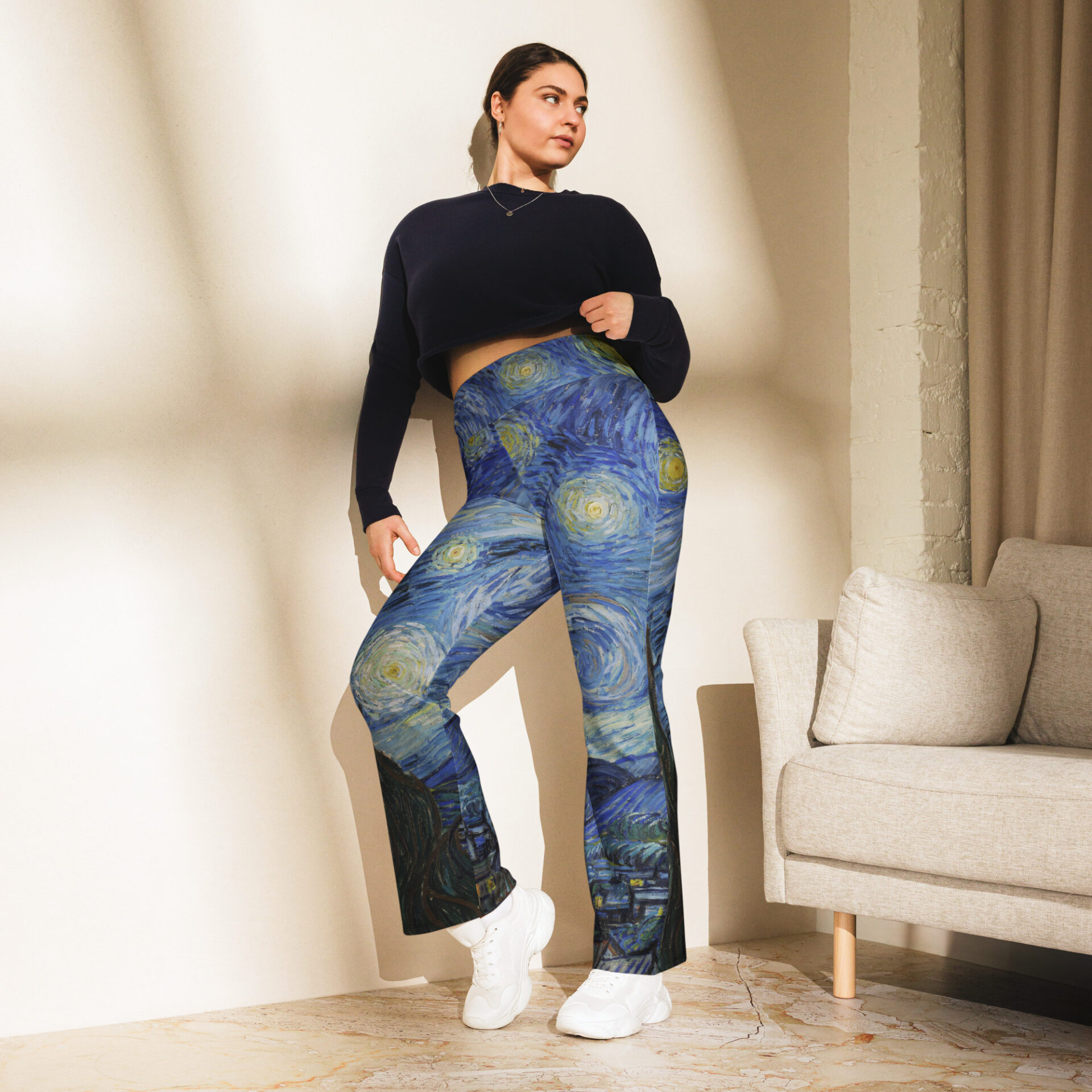 De Sterrennacht flare legging