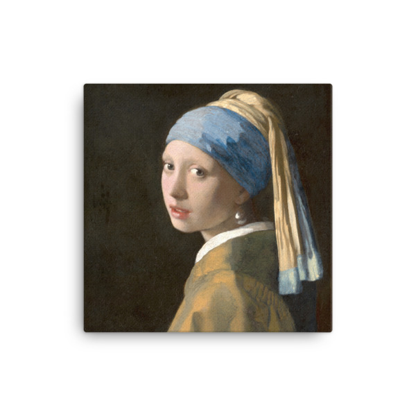 Meisje met de parel canvas - Afbeelding 5