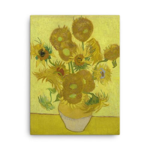 Zonnebloemen canvas